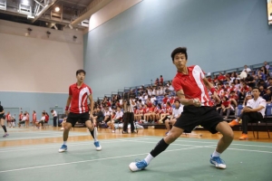 Badminton is one of the 12 sports that will proceed.